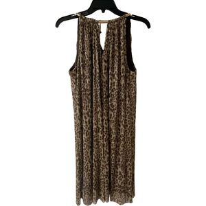 Animal Print Halter Body Dress